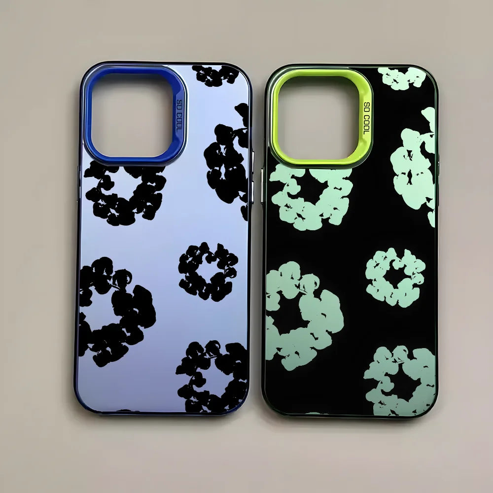 D-Denim T-Tears Matte Case – Stylish Anti-Fall iPhone Cover for All Models