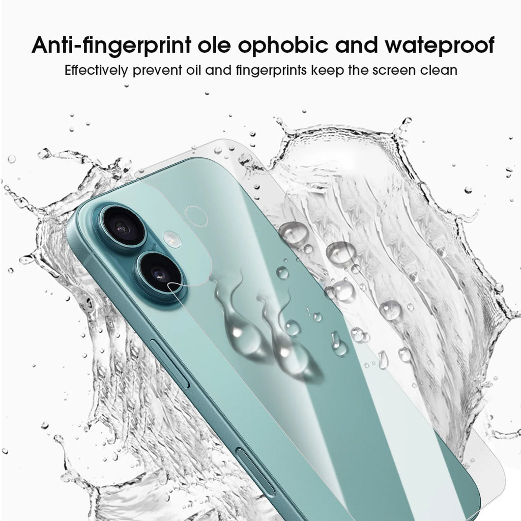 Phone Back Screen Protectors For iPhone 17 17Air 17Pro MAX Back Ultra Clear Soft TPU Hydrogel Films For iPhone17 Accessories