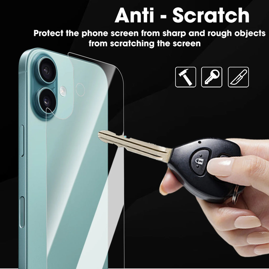 Phone Back Screen Protectors For iPhone 17 17Air 17Pro MAX Back Ultra Clear Soft TPU Hydrogel Films For iPhone17 Accessories